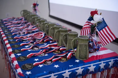 Spirit of '76 Awards on display
