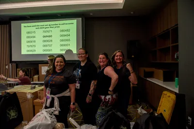 Bluebonnet Raffle Team